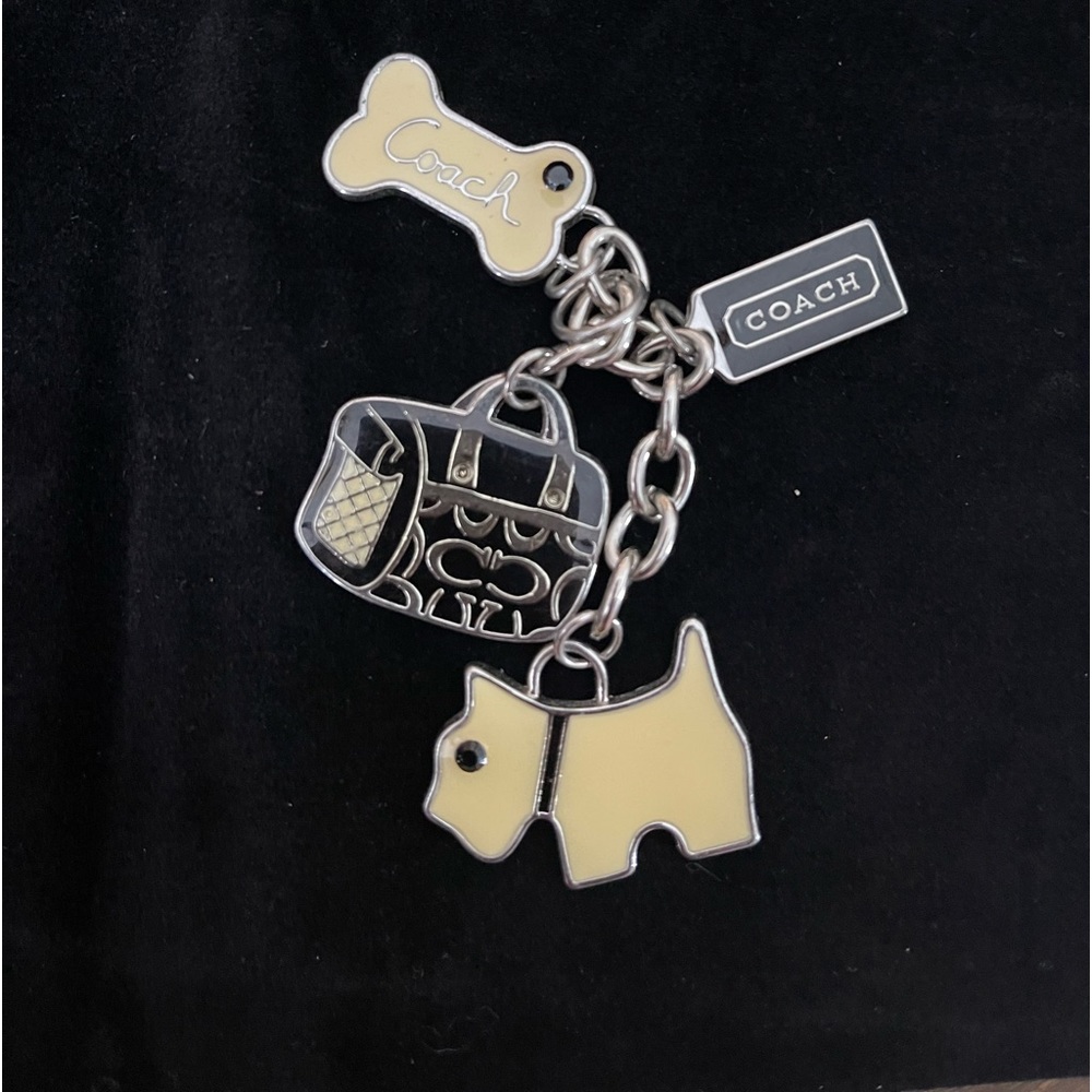 Authentic Coach Key Chain Charms